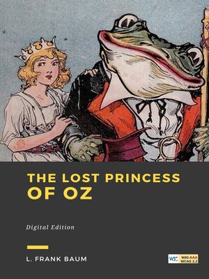 cover image of The lost princess of Oz
